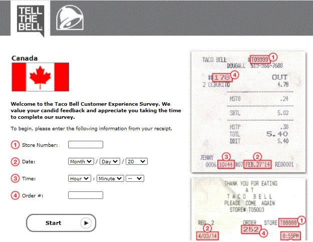 Taco Bell Survey