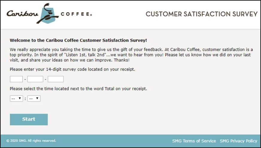 Caribou Coffee Survey