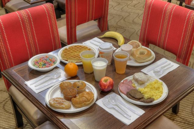 Comfort Inn Breakfast Menu