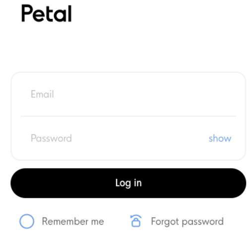 Petal Card Login