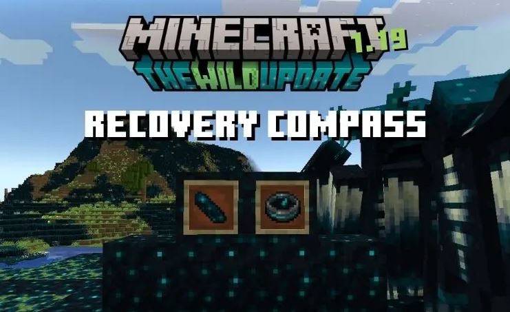 Recovery Compass in Minecraft