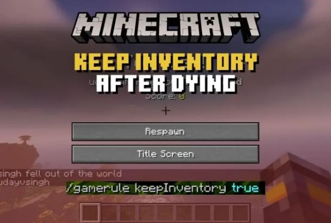 Inventory Minecraft