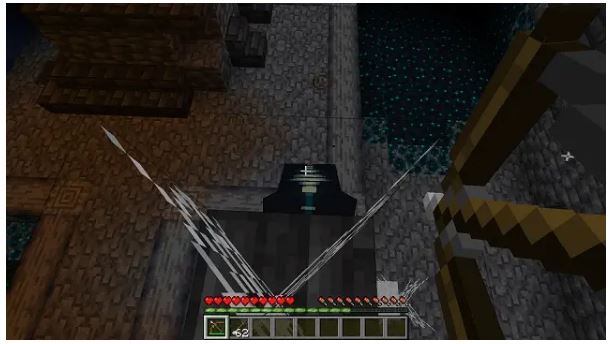 Kill Warden with Arrows in Minecraft