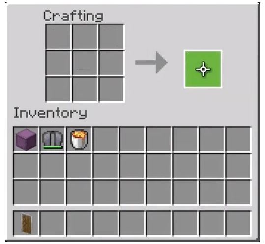 Move The Shield To Your Inventory