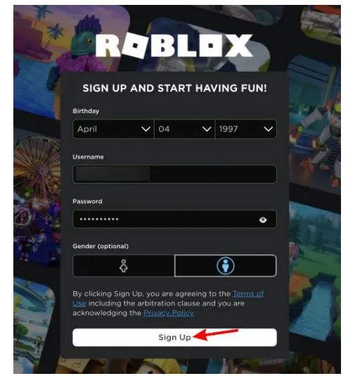 Roblox Login