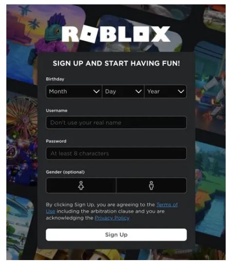 Roblox Login Account