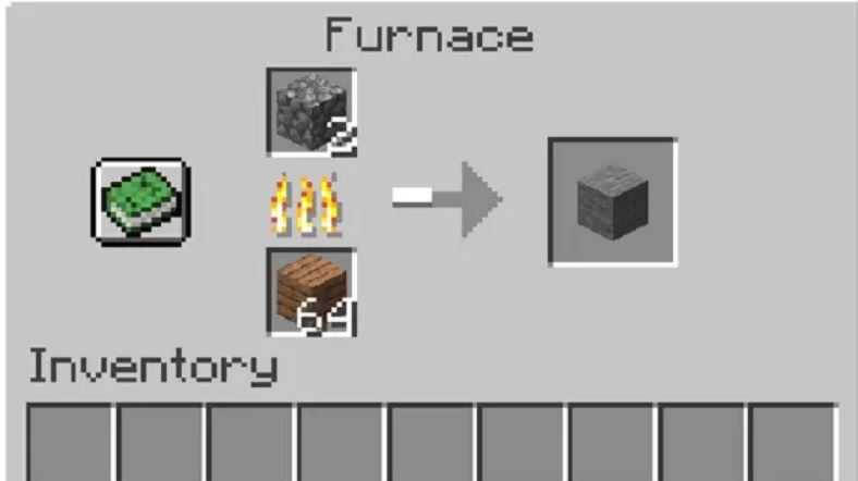 Smelting Cobblestone Minecraft