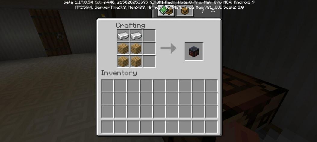 Smithing Table in Minecraft