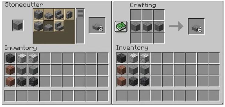 Stonecutter in Minecraft