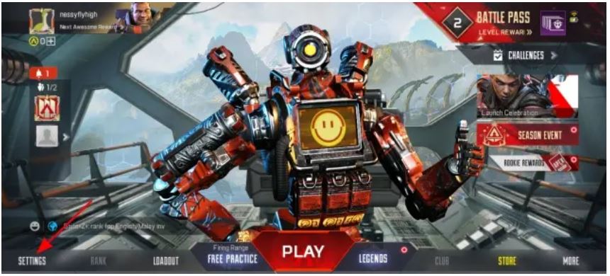 Gyroscope in Apex Legends Mobile