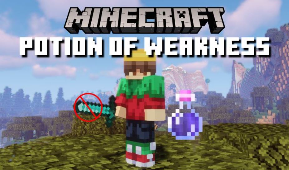 Potion of Weakness in Minecraft 