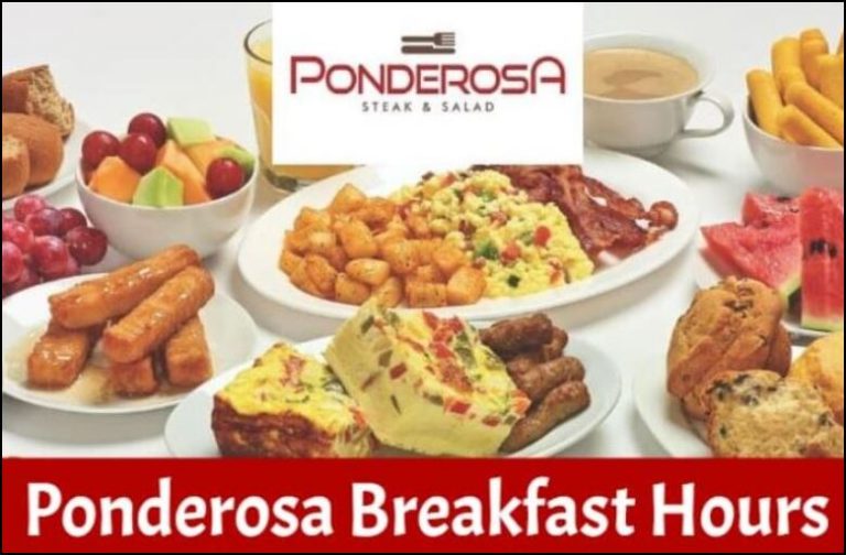 Ponderosa Breakfast Hours